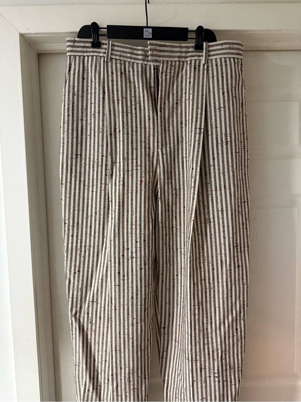 Bottega Veneta knotted viscose and silk trousers